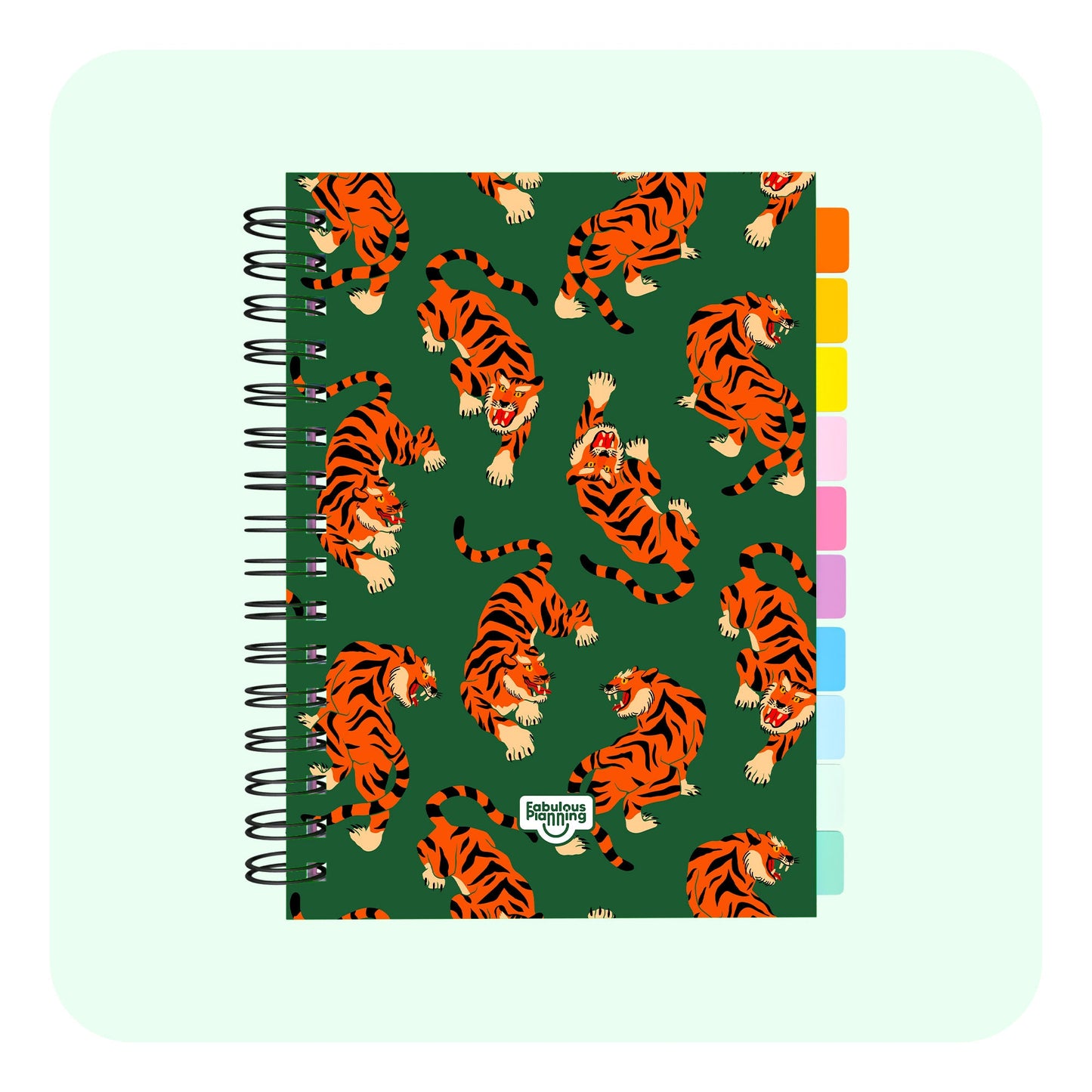 Daily Undated Spiral Spiral Journal