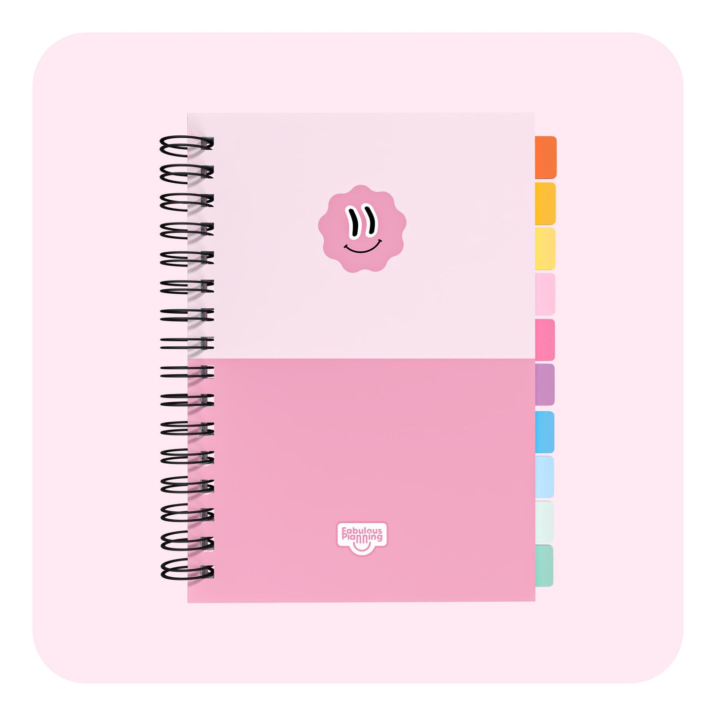 Daily Undated Spiral Spiral Journal