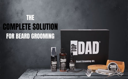 Top Dad Beard Grooming Kit – Premium Beard Gift Set for Dad