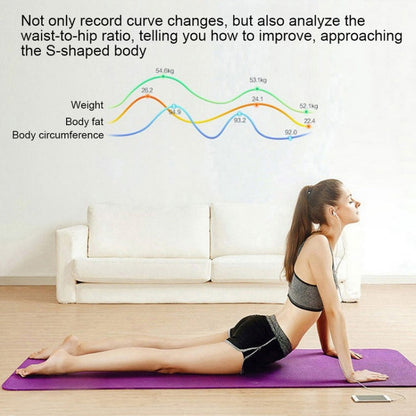 Household Smart Body Fat Electronic Weighing Scale, Battery Version, Battery Version