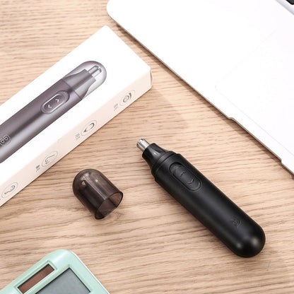 Detachable Washable Electric Nose Hair Trimmer(Black)