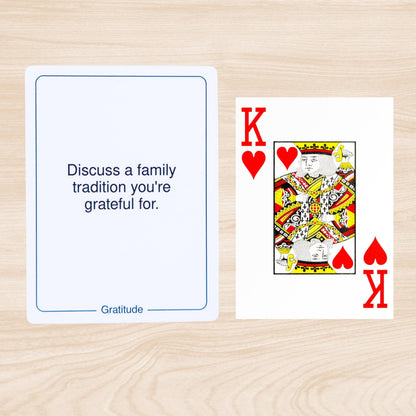 BayWel 100 Mindful Families Conversation Cards – Mindfulness Prompts for Home, Travel & Therapy