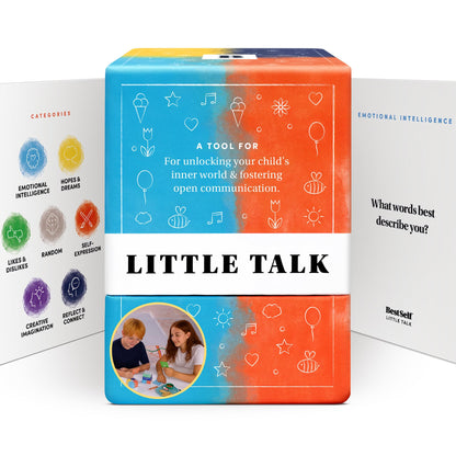Little Talk Conversation Cards for Kids – 170 Prompts | BestSelf Co.