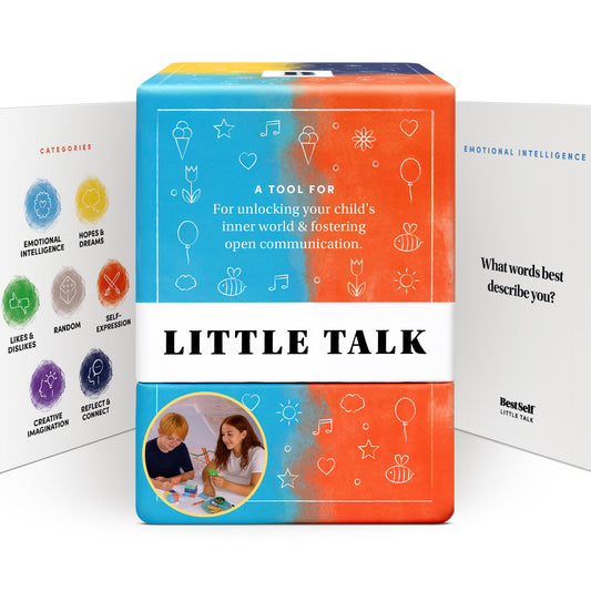 Little Talk Conversation Cards for Kids – 170 Prompts | BestSelf Co.