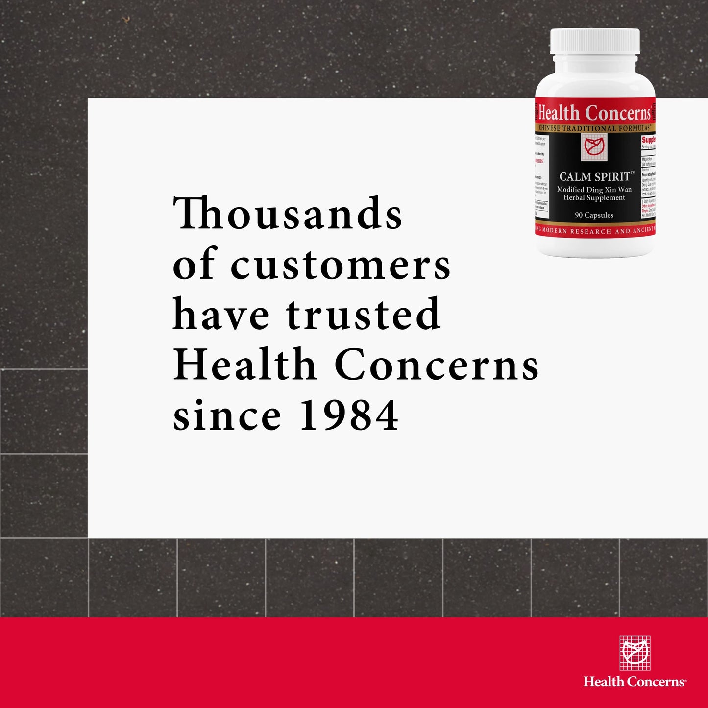 Health Concerns Calm Spirit – Stress Relief Supplement