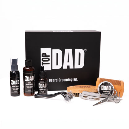Top Dad Beard Grooming Kit – Premium Beard Gift Set for Dad