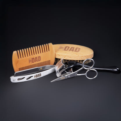 Top Dad Beard Grooming Kit – Premium Beard Gift Set for Dad