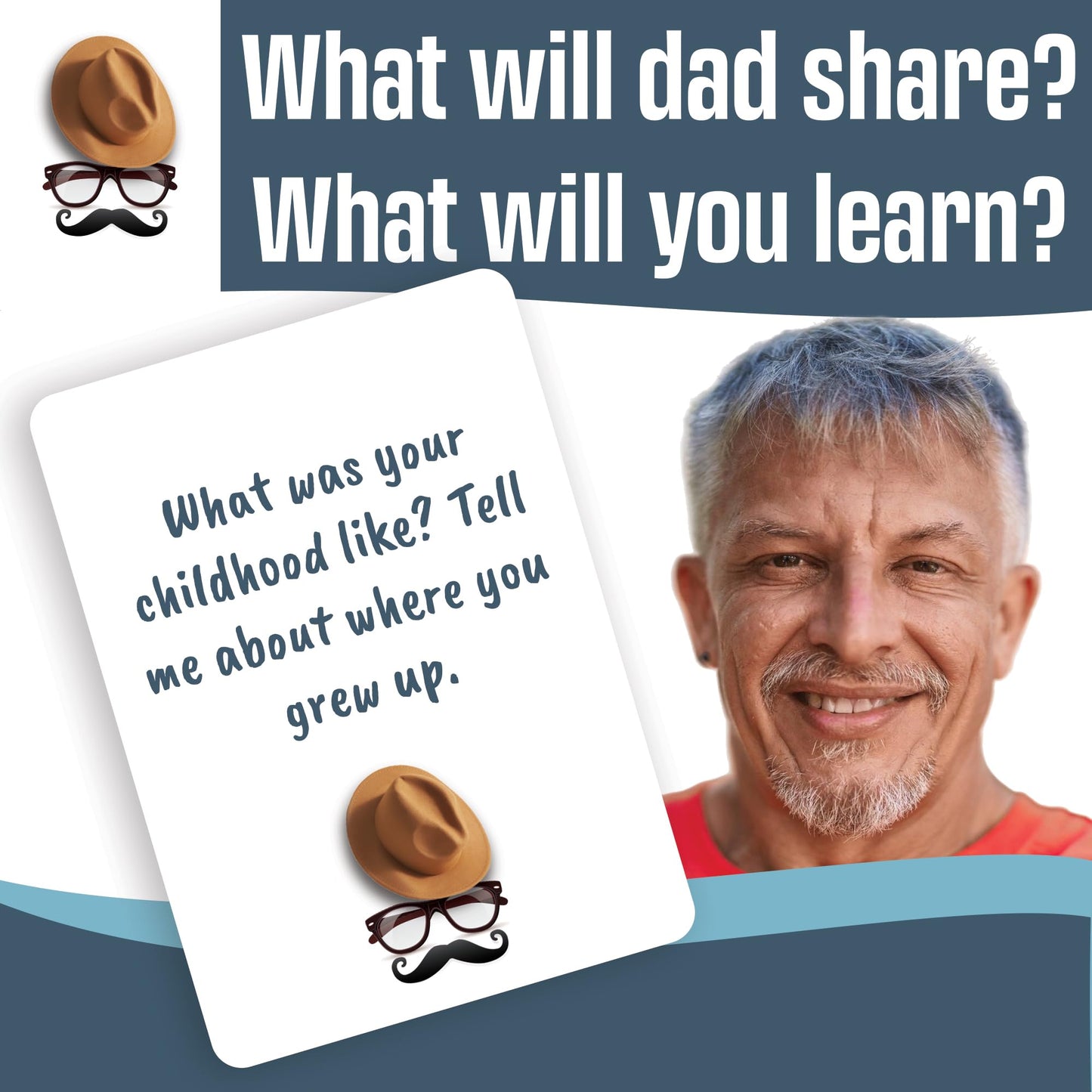 Discuss with Dad – Family Bonding Conversation Cards | Game That Song