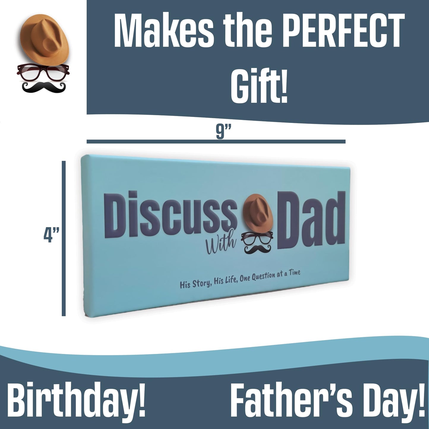 Discuss with Dad – Family Bonding Conversation Cards | Game That Song