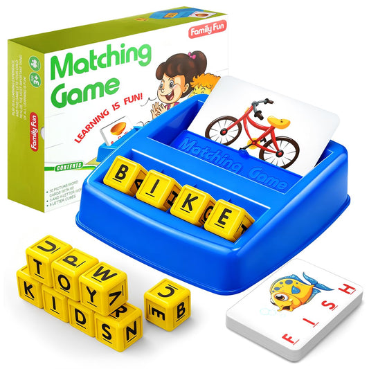 HahaGift Letter Matching Game for Ages 3-5 | Learning Through Play