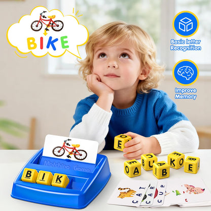 HahaGift Letter Matching Game for Ages 3-5 | Learning Through Play