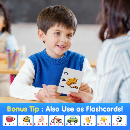 HahaGift Letter Matching Game for Ages 3-5 | Learning Through Play