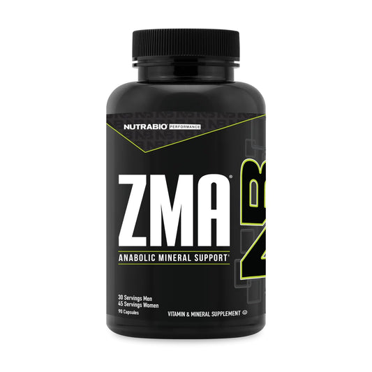 NutraBio ZMA Zinc Magnesium Supplements for Men & Women | Sleep, Recovery & Immune Support 90 Count