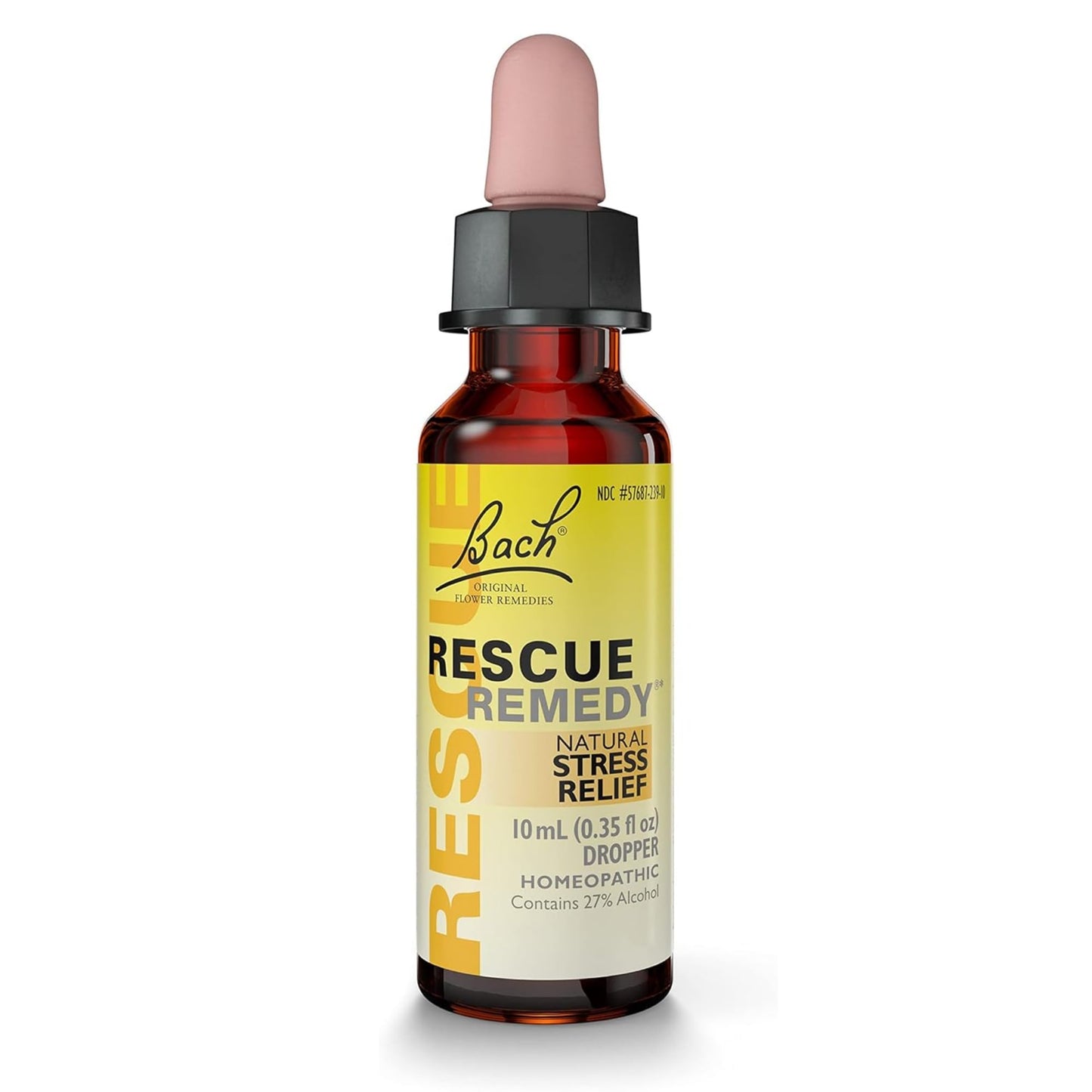 RESCUE REMEDY Dropper 10mL – Natural Homeopathic Stress Relief