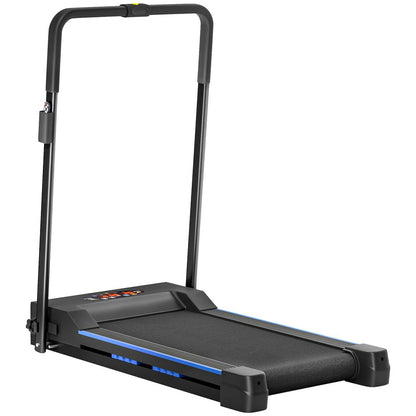 HOMCOM 1-6 km/h Folding Motorised Treadmill Walking w/ Remote Control